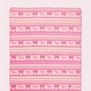 New with tags loveshackfancy x pink cozy blanket
